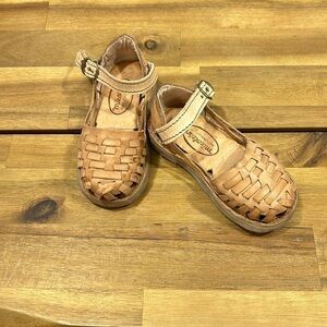 Adorable Mikoleon Artisan Handcrafted Leather Children’s Shoes Size 12 months
